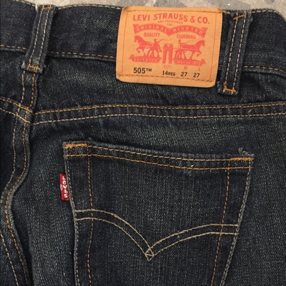 Boys 505 Levi’s Jeans - Picture 5 of 6